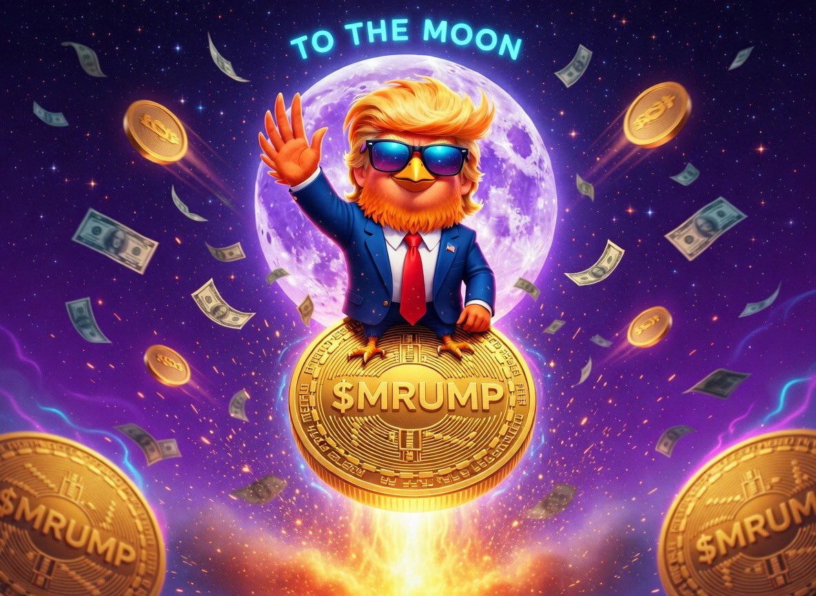 MrumpCoin's tweet photo. Folks, look at this list – all these fancy memecoins strutting around like they own the barnyard! But where's $MRUMP? I'm the big orange rooster with the golden comb, making crypto great again without starting any cockfights. No wars, just clucks and gains! 

HODL $MRUMP or you're fired... from the coop! 🐓🇺🇸💰😂