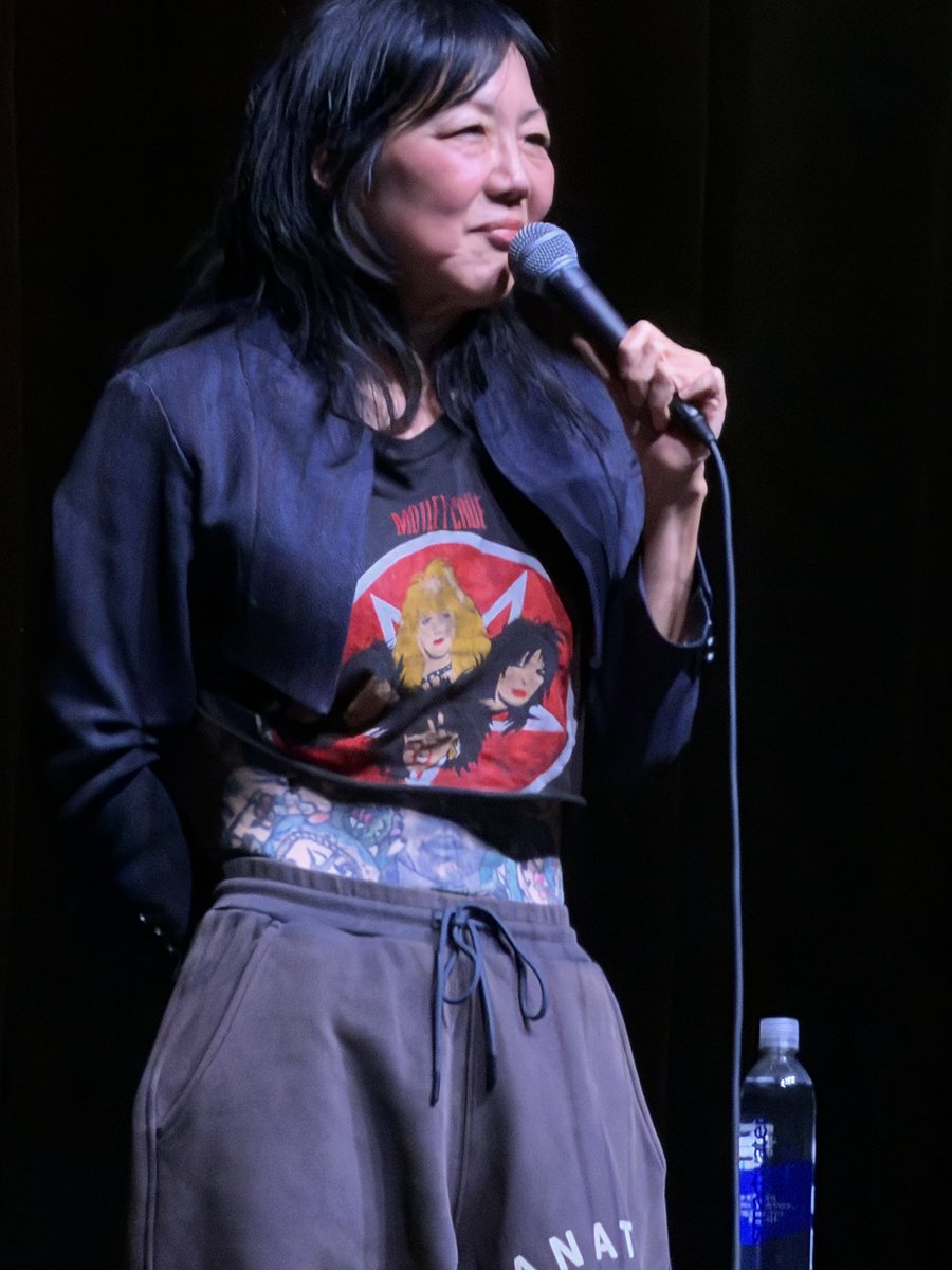 MattKurtzman's tweet photo. Laughed my butt off last night. My face still hurts. Margaret Cho, thank you for your wit, your charisma and so very, many, dirty jokes. Most importantly, thank you from the sold out audience for giving us a night L-O-V-E. We ARE all in this together!
#margaretcho #thevic #humor https://t.co/JkyYRzl96C