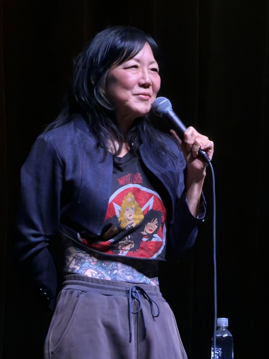 MattKurtzman's tweet photo. Laughed my butt off last night. My face still hurts. Margaret Cho, thank you for your wit, your charisma and so very, many, dirty jokes. Most importantly, thank you from the sold out audience for giving us a night L-O-V-E. We ARE all in this together!
#margaretcho #thevic #humor https://t.co/JkyYRzl96C