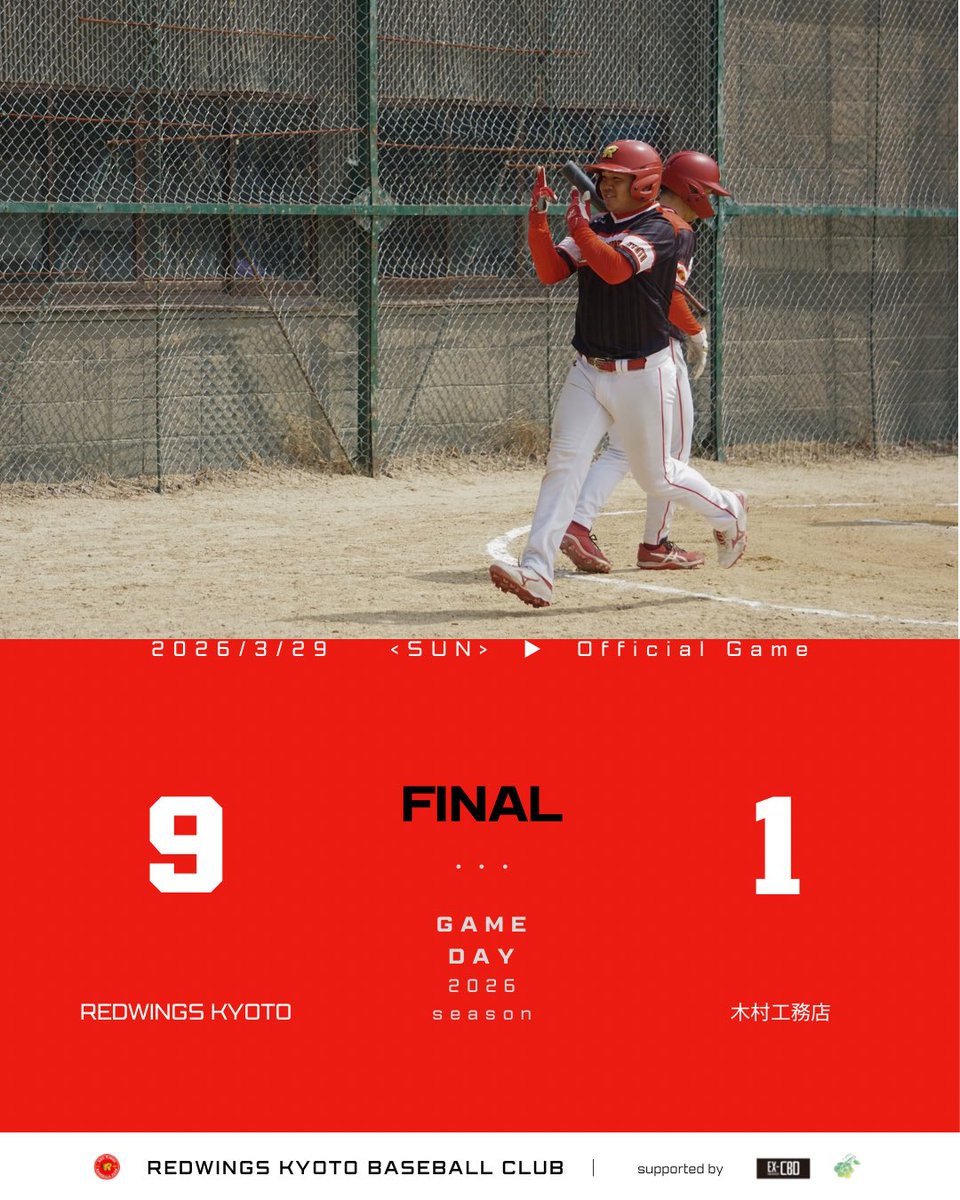 redwings_b's tweet photo. #京都市 #草野球 #軟式野球 #選手募集中 #投手募集中 #ピッチャー大募集中 https://t.co/54kgSfAKlL