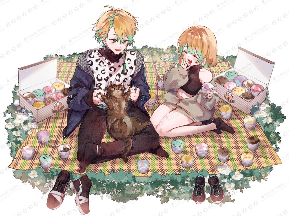 柚月にゃほ🐈🐾💚紅茶大好きカフェインジャンキー tweet media