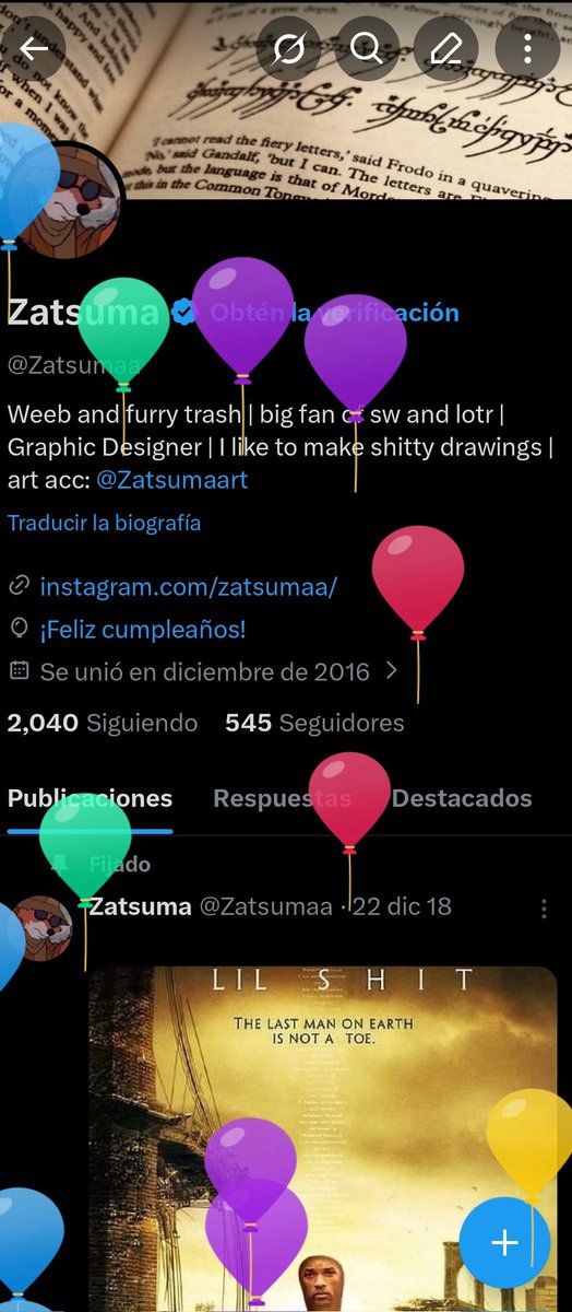 Zatsumaa's tweet photo. Baloon post https://t.co/qq3NXvHOFo