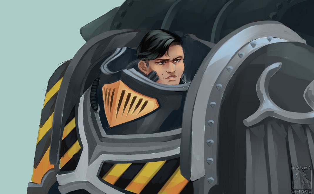 TakenGrave's tweet photo. Homebrew marine requests complete!!!
#Warhammer40k #WarhammerArt https://t.co/F3kga3cbYB