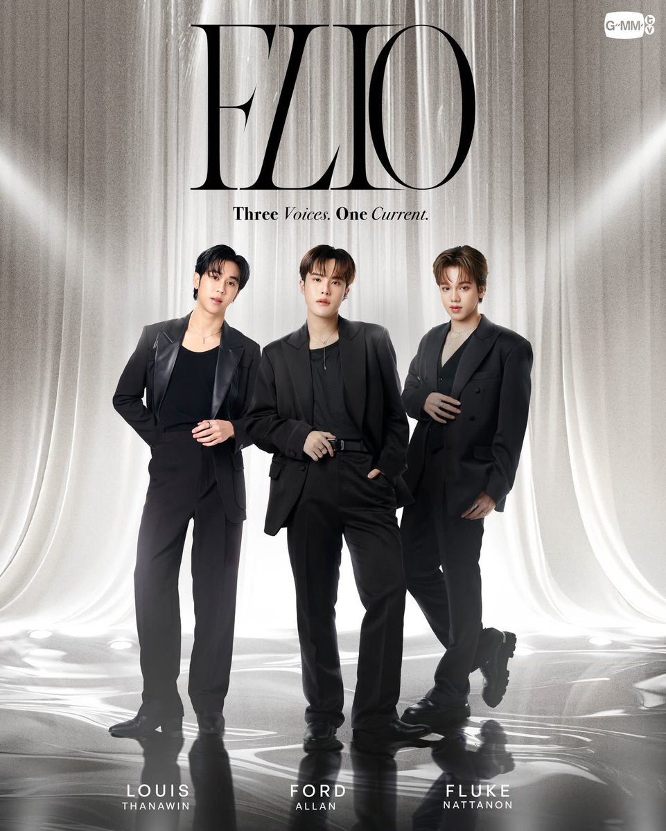 gleeseaning's tweet photo. [TH] GMMTV introduces its newest artist unit, “FLIO,” featuring Louis Thanawin, Ford Allan, and Fluke Nattanon, set to debut this April 1 at the GMMTV FANIVAL event.

#FLIO #Louis_thanawin
#FordAllan #Nutanonts https://t.co/blpRclgJ3D