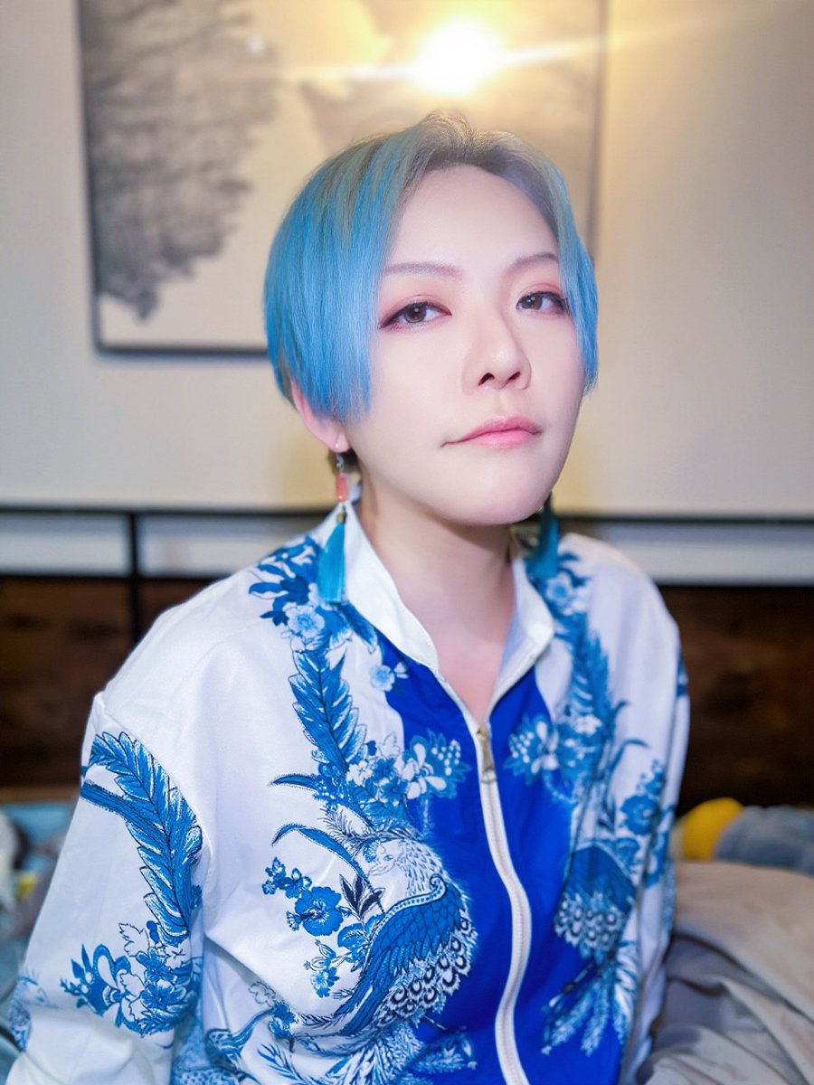 nero_takeda's tweet photo. 今日のコーデ🟦 https://t.co/H9VFnuJFzc