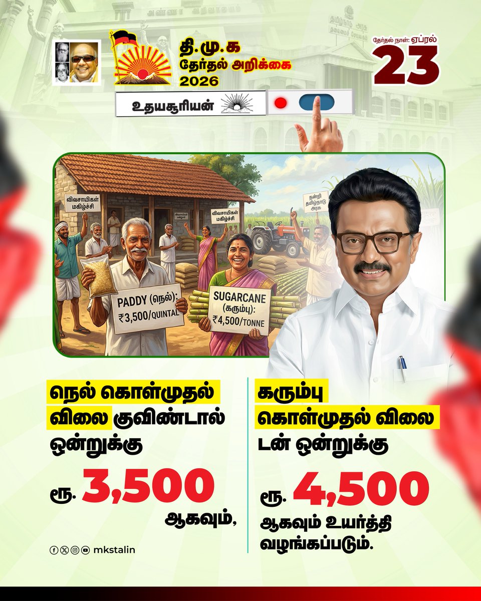 M.K.Stalin - தமிழ்நாட்டை தலைகுனிய விடமாட்டேன் tweet media