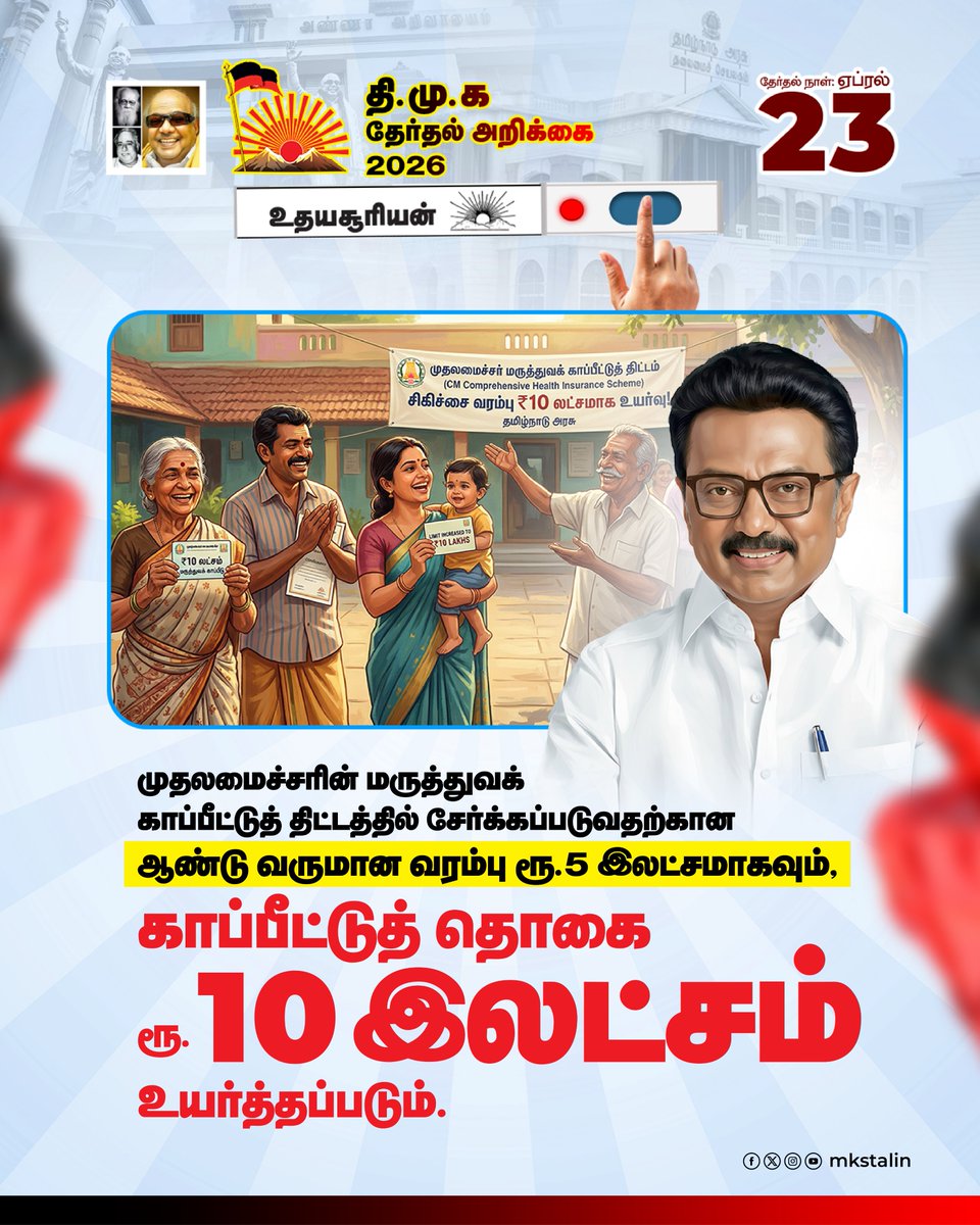 M.K.Stalin - தமிழ்நாட்டை தலைகுனிய விடமாட்டேன் tweet media