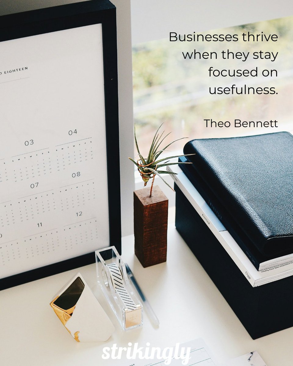 Strikingly tweet media