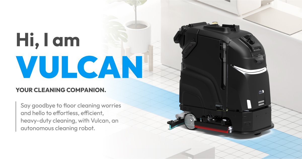 Vulcan | Heavy-Duty Cleaning Robot with Advanced AI Precision

Learn more: kodyrobots.com/vulcan

Heavy-Duty Cleaning Robot Vulcan delivers 360° autonomous cleaning with AI precision and seamless performance for large spaces.

#AutonomousCleaningRobot #Vulcan #KodyRobots