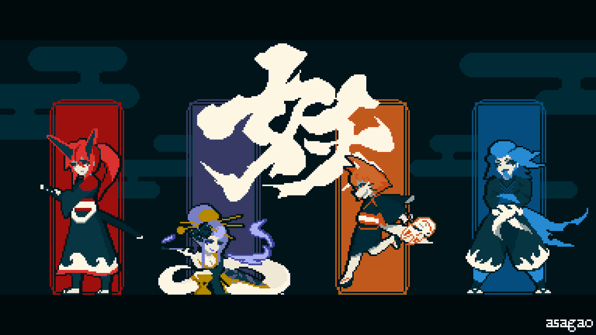 ARAM00534888's tweet photo. ドット絵を描きながらゲームを作ってます！

動画は現在制作中の「"ある仕掛け"を使って戦うリアルタイムバトル」と息抜きに作っているテーブルゲームです。投稿頻度がちょっと低めなのをどうにかしたい......

#春のゲーム制作者祭り https://t.co/1VffkIpnbY