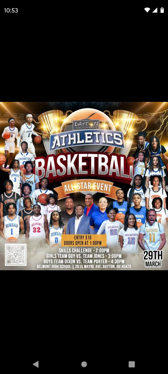 All-Star Sunday!!!! Dayton Public Schools All-Star games go down today!!!!!
