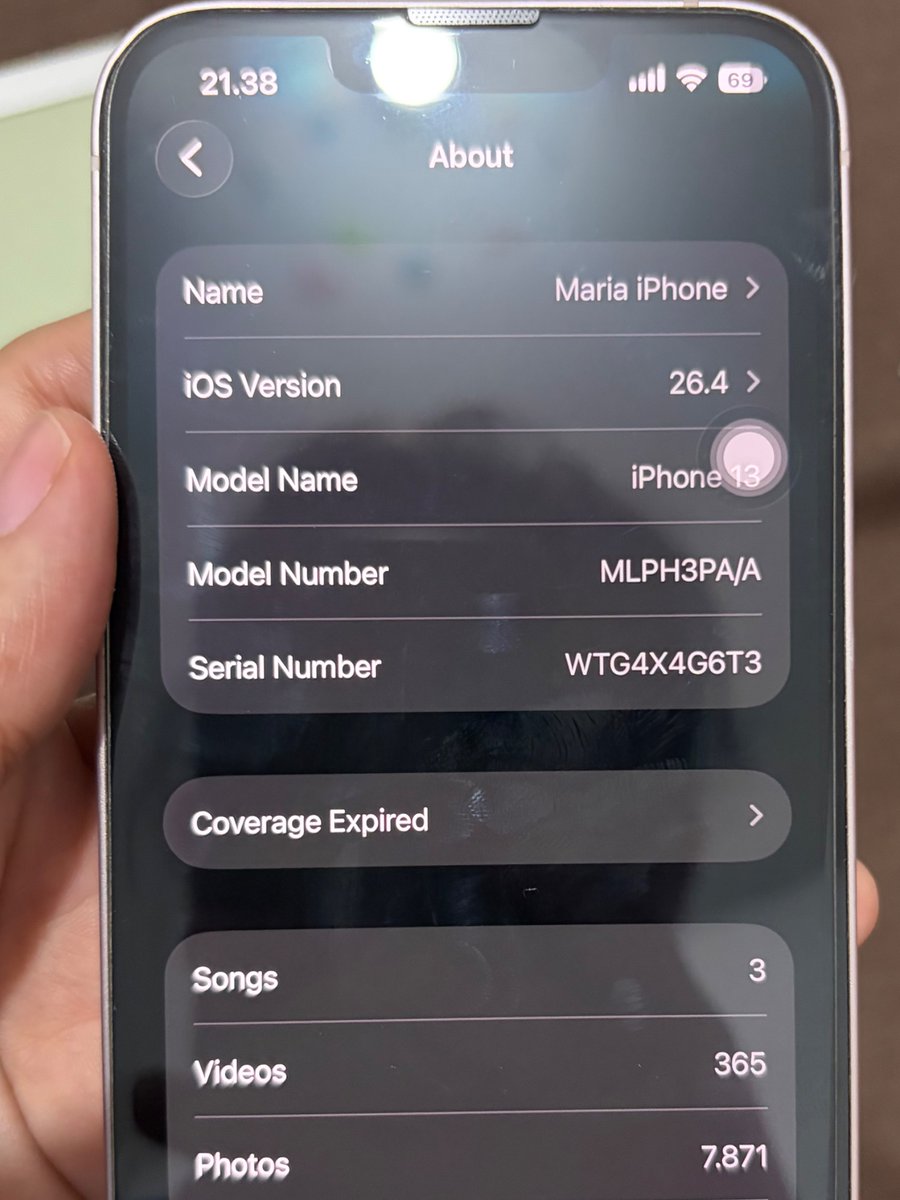 Maria_MwL's tweet image. Buat yang lagi cari iPhone 13 128GB, bisa tanya-tanya ke aku 🫶🏻

Lengkap &amp;amp; bisa dicek langsung 🫶🏻

Detail bisa di DM ya.

#iphone13