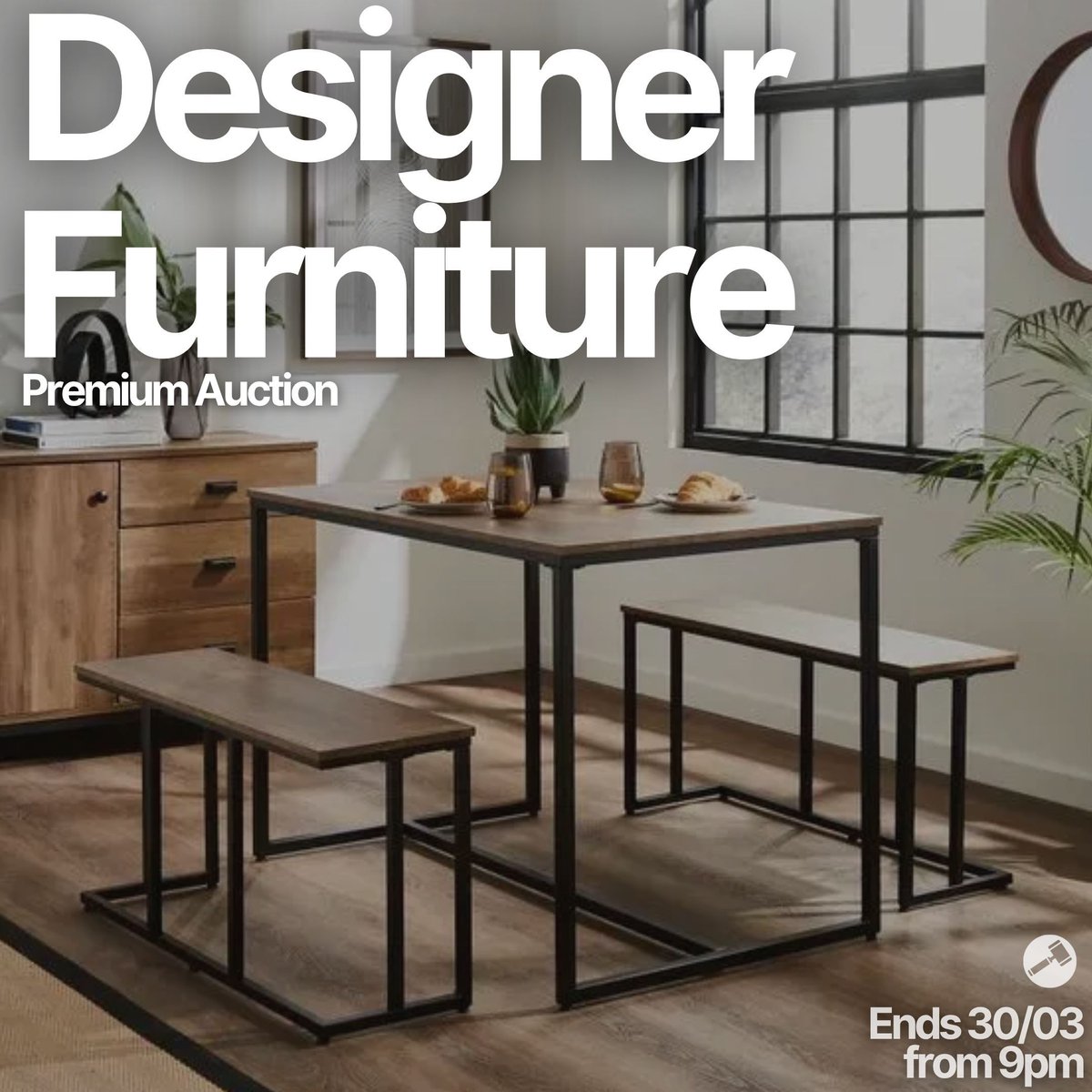SimonCharlesUK's tweet image. Designer Furniture &amp;amp; Home Decoration Auction ✨

From statement rugs to tables, storage and more - it’s all waiting for you 👀

 🗓️Ends Monday 30th March
⏰From 9pm
⭐Premium Auction

#auction #designerfurniture #bargainfinds #premiumauction