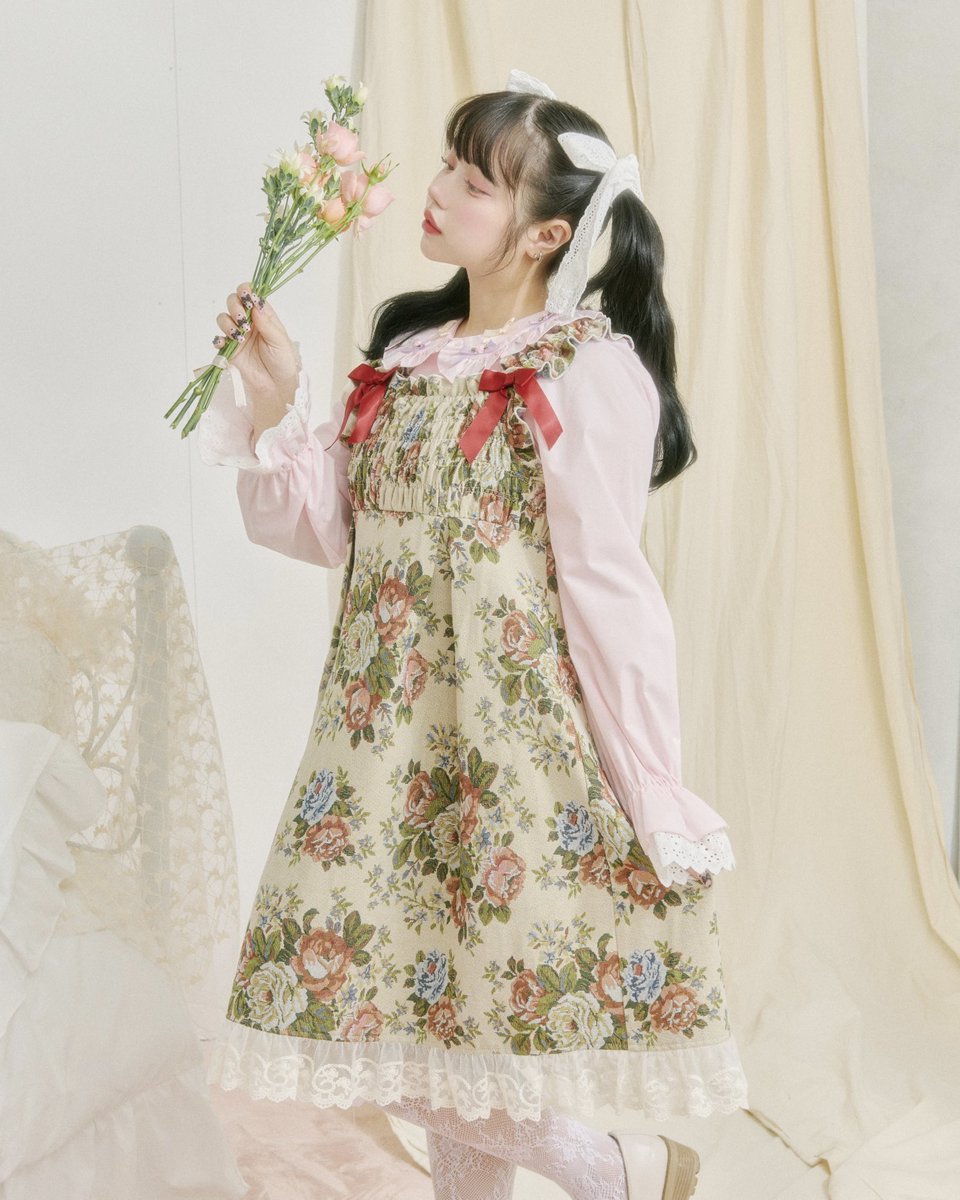 くまこ様専用シモネッタミニ 花柄ワンピース ワンピース 「再販決定⁄M 