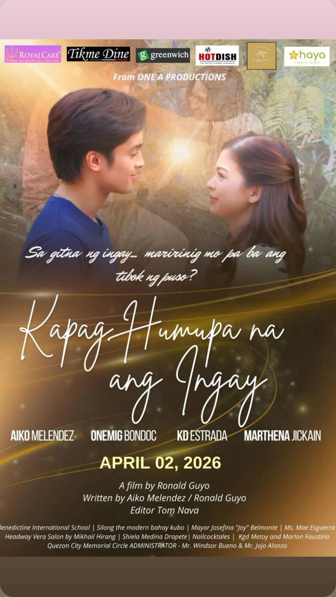 hopeberryvanz's tweet image. San ba to ipapalabas? Sorry lutang pa ang ante hihi

KDelivers IN SHORT FILM

#OneKO
#WhatElseKD
#KDEstrada