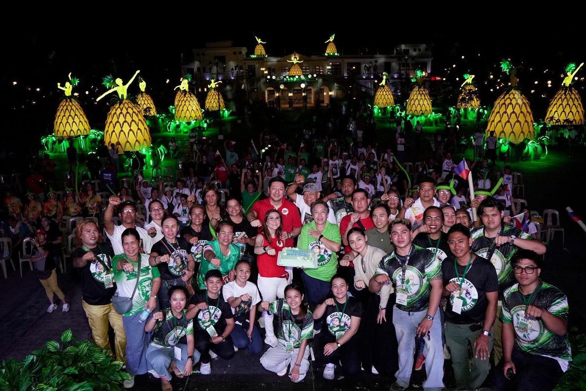 iSabongera's tweet photo. In my 50 years of existence and 25 years in public service, I have never witnessed anything like this. 

Filipinos—from every corner of the country, from every walk of life—coming together, not because they were asked, not because they were paid, but because they chose to. They spent their own money, brought their own food, endured rising fuel costs, and traveled great distances—some even crossing oceans, like our OFWs who sacrificed days of income—just to stand, to remember, and to offer flowers.

All for a former president.

This is not ordinary. This is not manufactured. This is something deeply felt.

If the accusations against him define who he truly is, then how do we explain this overwhelming outpouring of love? How do we reconcile this with the undeniable truth that he ended his presidency with an unprecedented 82% trust rating—the highest our country has ever seen?

Yes, there are those who disagreed with his methods, particularly in the fight against drugs. But no one can deny that he acted on what he promised. He made it clear from the very beginning—he would be firm, unyielding, relentless against those who threatened the nation through drugs and crime. And the Filipino people, by an overwhelming vote, entrusted him with that mandate.

He did what he said he would do.

And for many, it brought a sense of order, of fear against wrongdoing, of change in the everyday lives of ordinary citizens.

Today, long after he has stepped down, the people still gather. They still remember. They still show up—on their own, at their own expense, driven only by gratitude and loyalty.

I hope those who judge him will see this. Not just the accusations, but the people. Not just the cases, but the countless Filipinos who continue to stand by him.

I hope the ICC judges will see this, set him free, and allow our own country to decide his fate—respecting our sovereignty as a nation. I also hope they reflect deeply on whether this has become less about justice and more about politics—although, of course, I know this may be asking for a miracle.

Because this kind of love cannot be forced. It cannot be staged. It can only be earned.

And the question remains—how can a man be so deeply loved by so many, if he is only what his critics claim him to be?

He is no longer president. But clearly, for many Filipinos, his leadership is still missed.

Happiest Birthday FPRRD! We continue to pray for you.🙏🏻

For context, Cong. Robert Nazal and I were in Ormoc together with the One Leyte for Duterte as their guest to celebrate the birthday of FPRRD so we were able to witness it first hand.

grabbed photos from the other events in Davao, Cebu and the Hague.

pahabol dahil may nagcocomment!!!
if nag celebrate kayo sa area nyo please post sa comment section so i can collate all of them. please post your photos and your area. thank you po🙏🏻

Thank you Hong Kong, Malaysia, Japan, Nagoya, Japan, Toronto Canada, Iligan city, Kidapawan!

//BH Bernadette Herrera