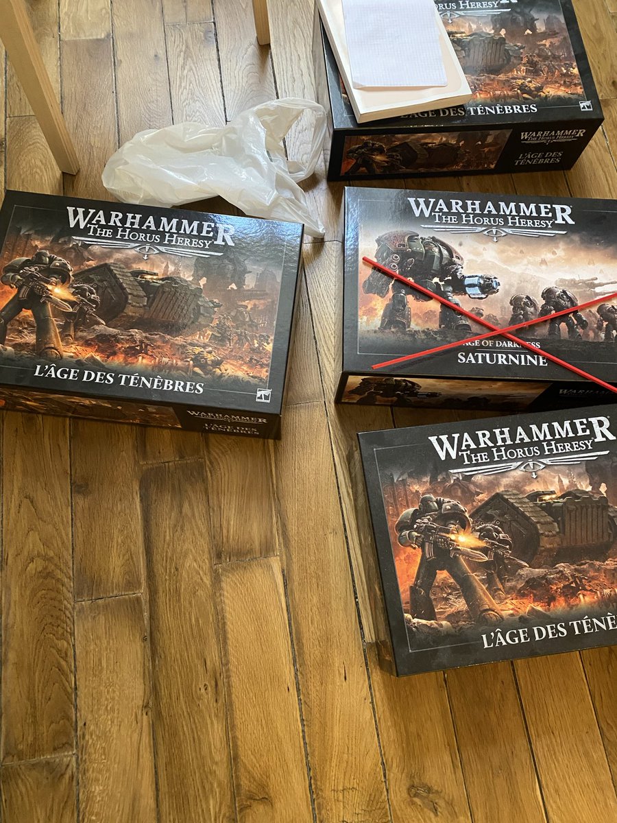 how can i make this about the horus heresy ? tweet media