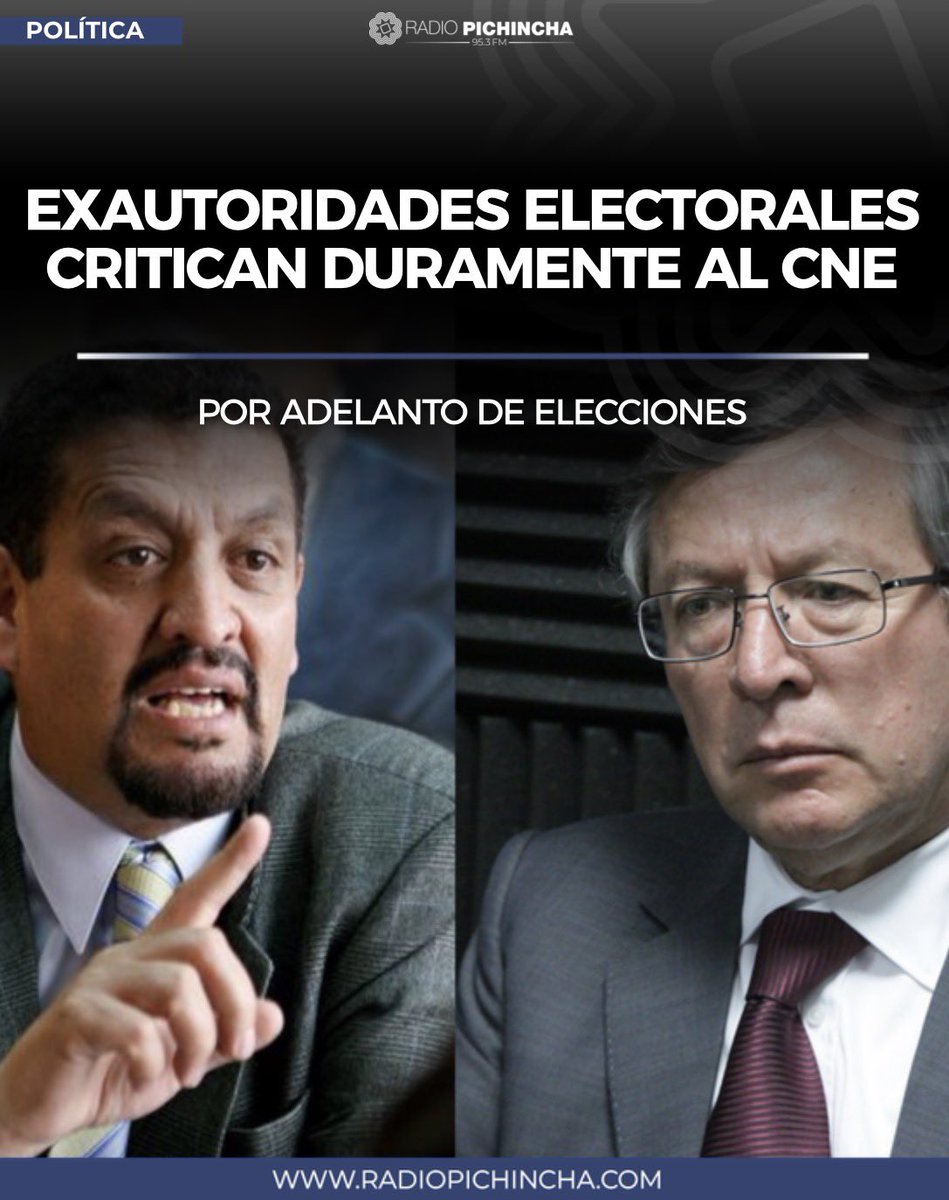 is.gd/vbvCDd || Califican a la decisión de CNE como una barbaridad jurídica y coinciden en que detrás de lo actuado por los consejeros está la agenda política del Ejecutivo.
🏛️ #Política 
#LaRadioDeLasNoticias