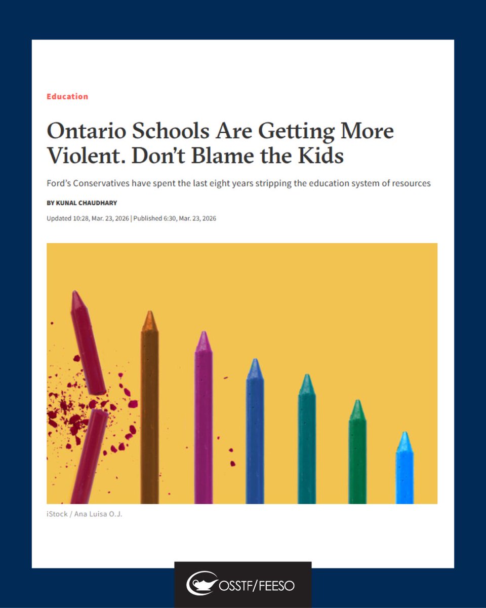 OSSTF Communications tweet media