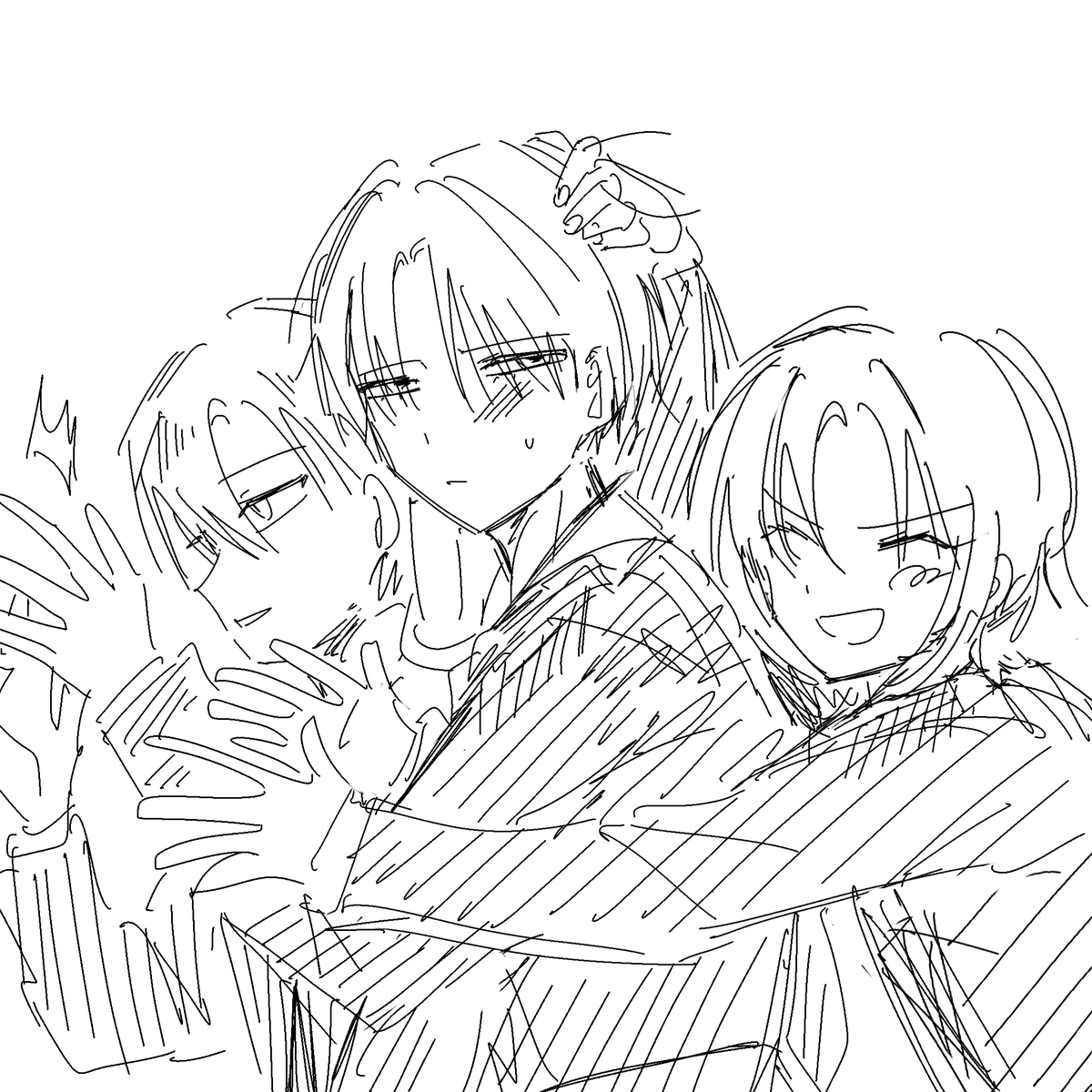 제복콤 tweet media