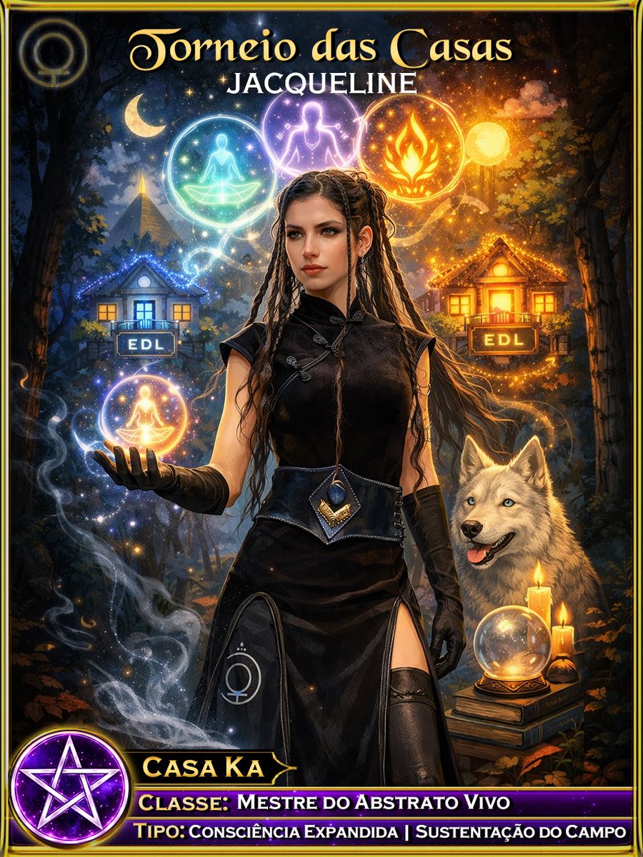 jacjannie's tweet photo. 🐉 JACQUELINE 

Casa: Ka
Classe: Mestre do Abstrato Vivo
Tipo: Consciência Expandida | Sustentação do Campo

📌 Torneio Casas EDL - domingo 29/03 às 13:00 teaser na playtv | às 18:15 completo no canal da @unebrasil 💜

#unebrasil #bobnavarro #escoladelucifer #circuloedl #casasedl https://t.co/Y4xZGvzWYX