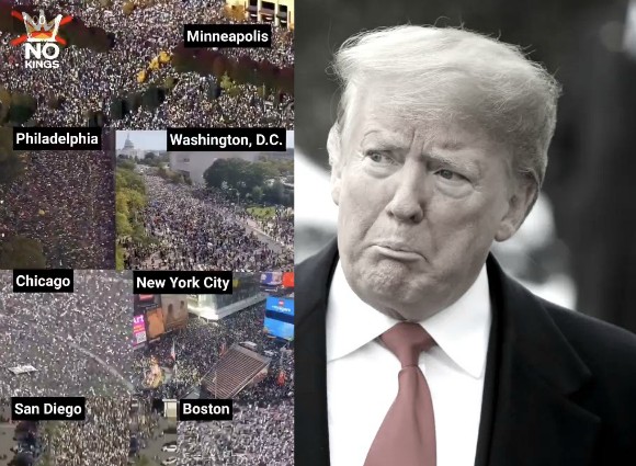 Si, la agresividad de la extrema derecha en el mundo crece pero es extraordinaria la respuesta de los pueblos con sus gigantescas movilizaciones contra la agresión de Estados Unidos e Israel contra Palestina, Irán, los países pobres y los emigrantes. Ayer sábado se realizaron