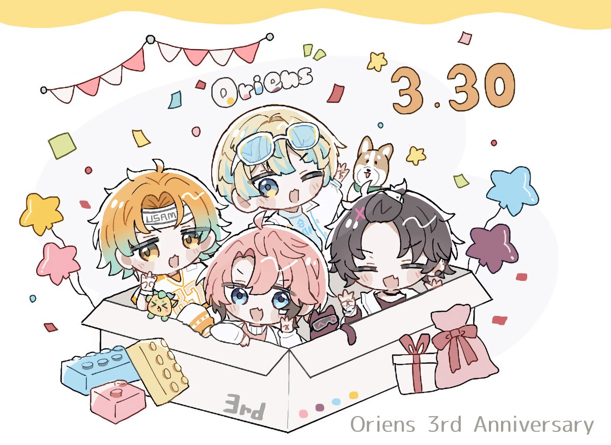 oto_fa333's tweet photo. Oriens 3rd Anniversaryー🎉🎉🎉

3周年おめでとうございます✨️

#Oriens_3rd  #オリ絵ンス https://t.co/tGcGw7vzqr