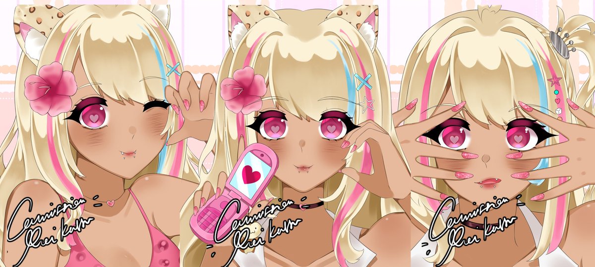 YaseYoshi's tweet photo. I have comms open again! 

Package of 3 bust up for $20 <3
I also have 6 emote for $25

More samples on my vgen https://t.co/l68kqolqcq 
#vgencomms #vgen #opencommission 

Reshares are appreciated 🌹 https://t.co/fOEbU9WBWM