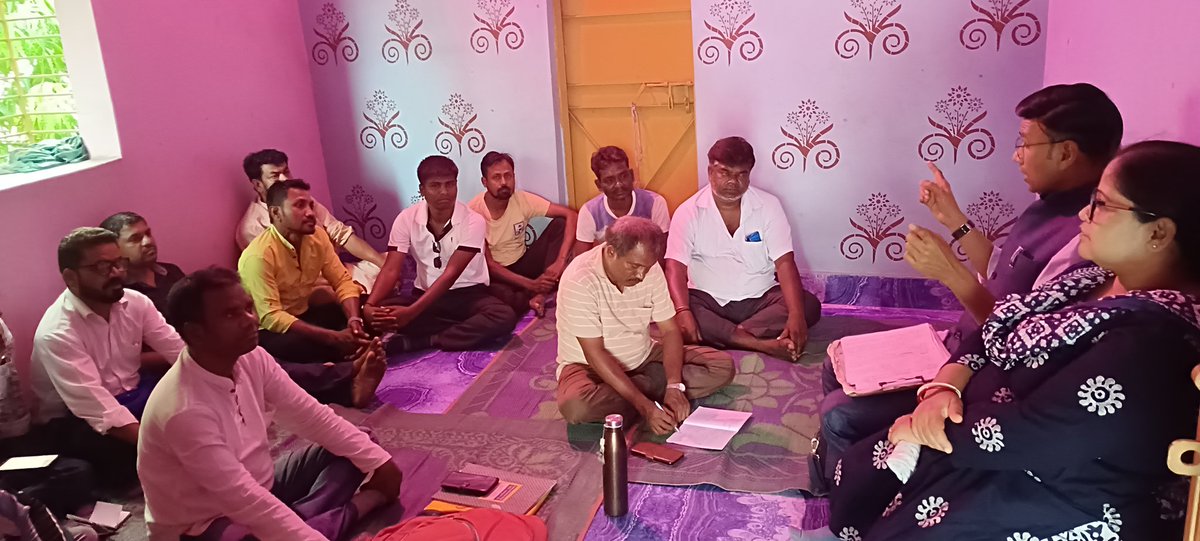 #पश्चिम_बंगाल 
विधानसभा चुनाव के तैयारी के अंतर्गत आज दुर्गापुर में बहुजन मुक्त्ति पार्टी के कार्यकर्ताओं साथ महत्वपूर्ण बैठक संपन्न हुआ....
29/3/2026