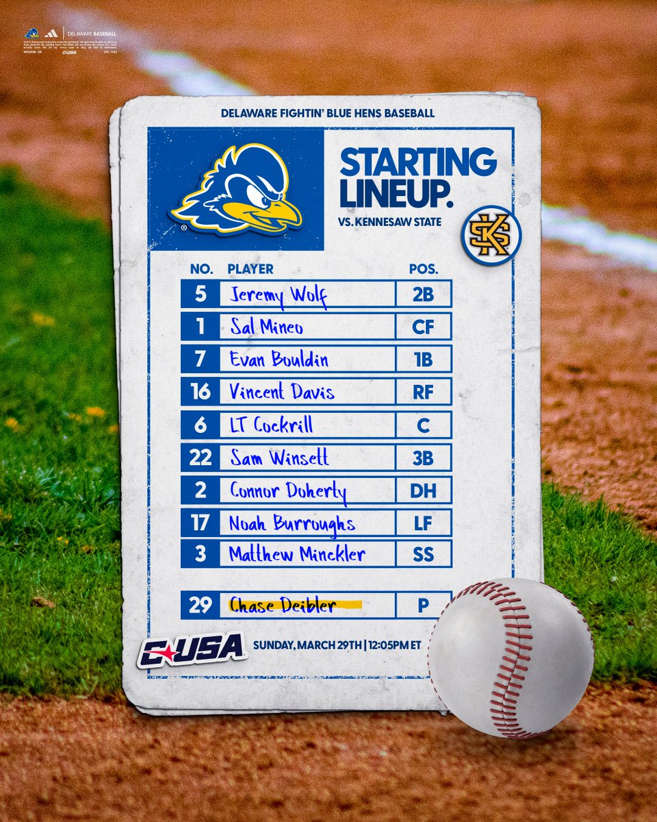 Delaware Baseball tweet media