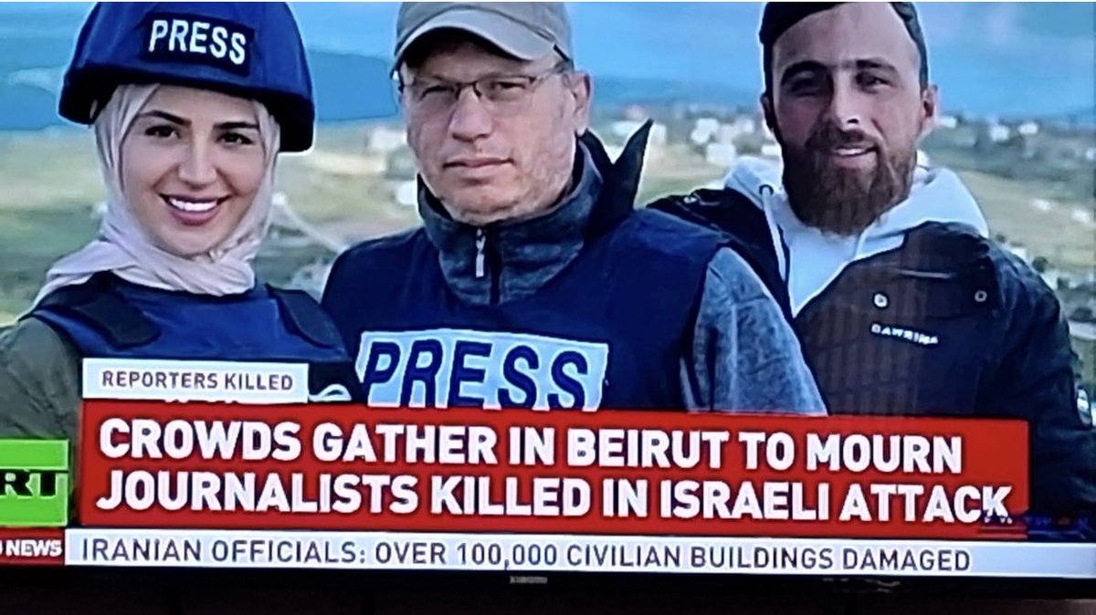 ಇಸ್ರೇಲ್ ದಾಳಿಯಲ್ಲಿ ಅಲ್ ಮಯಾದೀನ್ ವರದಿಗಾರ್ತಿ ಫಾತಿಮಾ ಫ್ತೌನಿ, ಅಲ್ ಮನಾರ್ ವರದಿಗಾರ ಅಲಿ ಶೋಯೆಬ್ ಮತ್ತು ಶ್ರೀಮತಿ ಫ್ತೌನಿ ಸಹೋದರ, ಕ್ಯಾಮೆರಾಮನ್ ಮೊಹಮ್ಮದ್ ಫ್ತೌನಿ ಅವರ ಹತ್ಯೆಗೆ ಕರ್ನಾಟಕ ಕಾರ್ಯನಿರತ ಪತ್ರಕರ್ತರ ಸಂಘ ಶೋಕಿಸಿದೆ.ಇರಾನ್ ಮೇಲಿನ ದಾಳಿ ಖಂಡಿಸಿರುವ KUWJ ಕೂಡಲೇ ಯುದ್ದವನ್ನು ನಿಲ್ಲಿಸಬೇಕು ಎಂದು ಆಗ್ರಹಿಸಿದೆ <a href="/BBCNews/">BBC News (UK)</a>