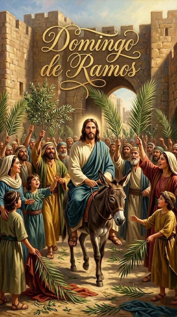 FabianLora_f's tweet photo. Que así como Jesús entró en Jerusalén con amor y sencillez, nosotros también abramos el corazón para vivir estos días con paz, reflexión y gratitud.
¡Bendecido Domingo de Ramos para todos! https://t.co/PNpVA8L9Gq