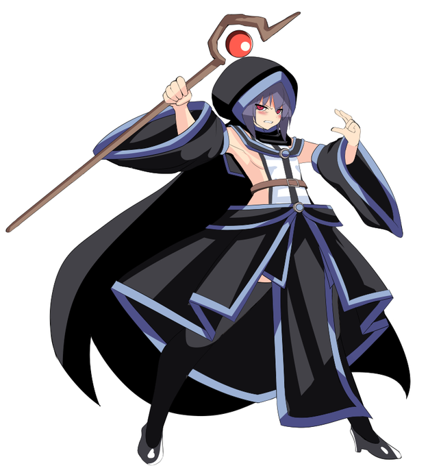 結構苦戦して描いてたレーヴランデのゆめひつじ🐑 のボス敵ティラリアの戦闘グラ(エフェクトは後で描きます版) 