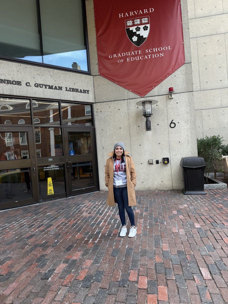 MsMedelsMath's tweet image. Admitted Student Day at Harvard. It’s still surreal. #HGSE #FirstGeneration