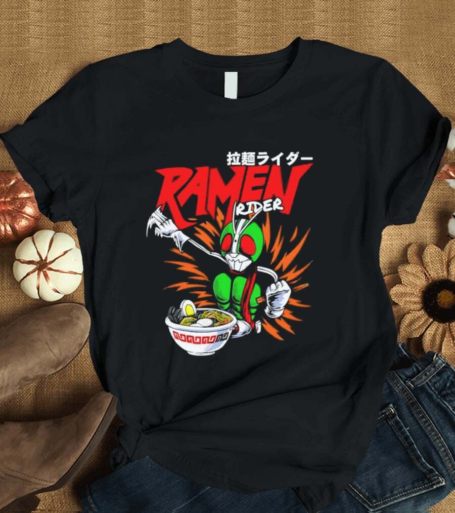 busmerchcom's tweet image. If you know, you know: this Ramen Rider tee is peak meme energy! 😂 Brings back memories of late-night ramen runs with friends. Who else loves a good laugh with their noodles? busmerch.com/product/t-shir…

#RamenRider #MemeTee #FunnyShirts