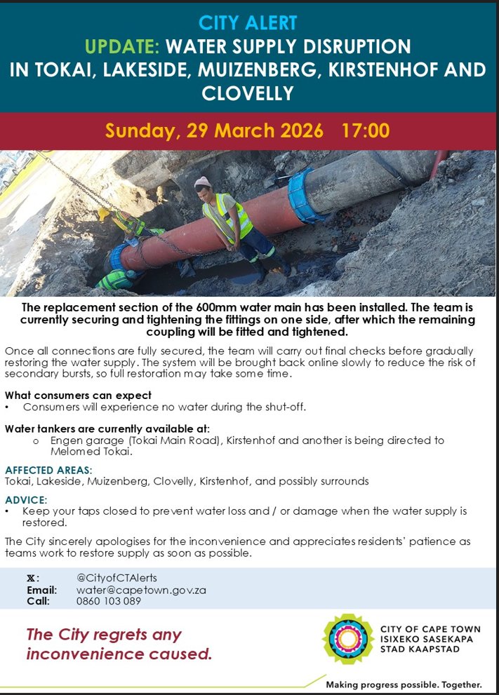 City of CT Alerts tweet media