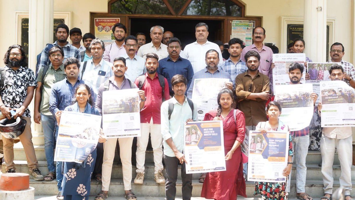 Dr. B. R. Ambedkar Open University tweet media