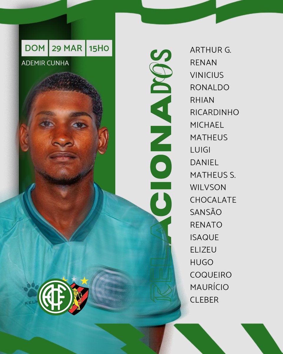 América Futebol Clube Pernambuco - Base tweet media