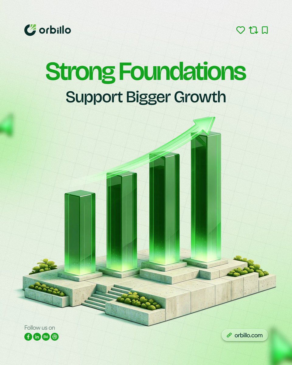 TeamOrbillo's tweet photo. Growth exposes foundations.

More traffic magnifies signals:
• Clear positioning
• Professional design
• Visible proof
• Structured experience
• Consistent messaging

Trust supports scaling.

#Orbillo #DesignPartner #GrowthStrategy #TrustSignals https://t.co/UtN2n8qWBZ