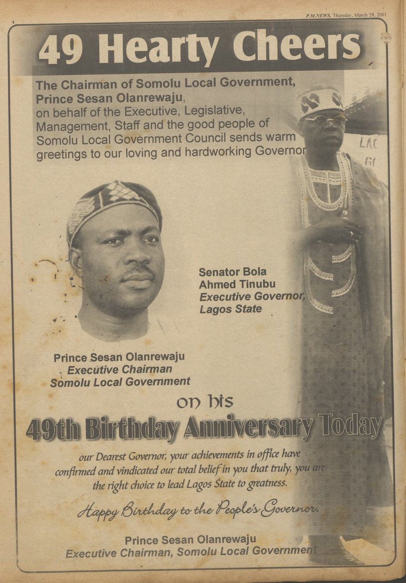 StartArchiving's tweet photo. March 29, 2001, as published in P.M. News: https://t.co/yRIEnX22tJ