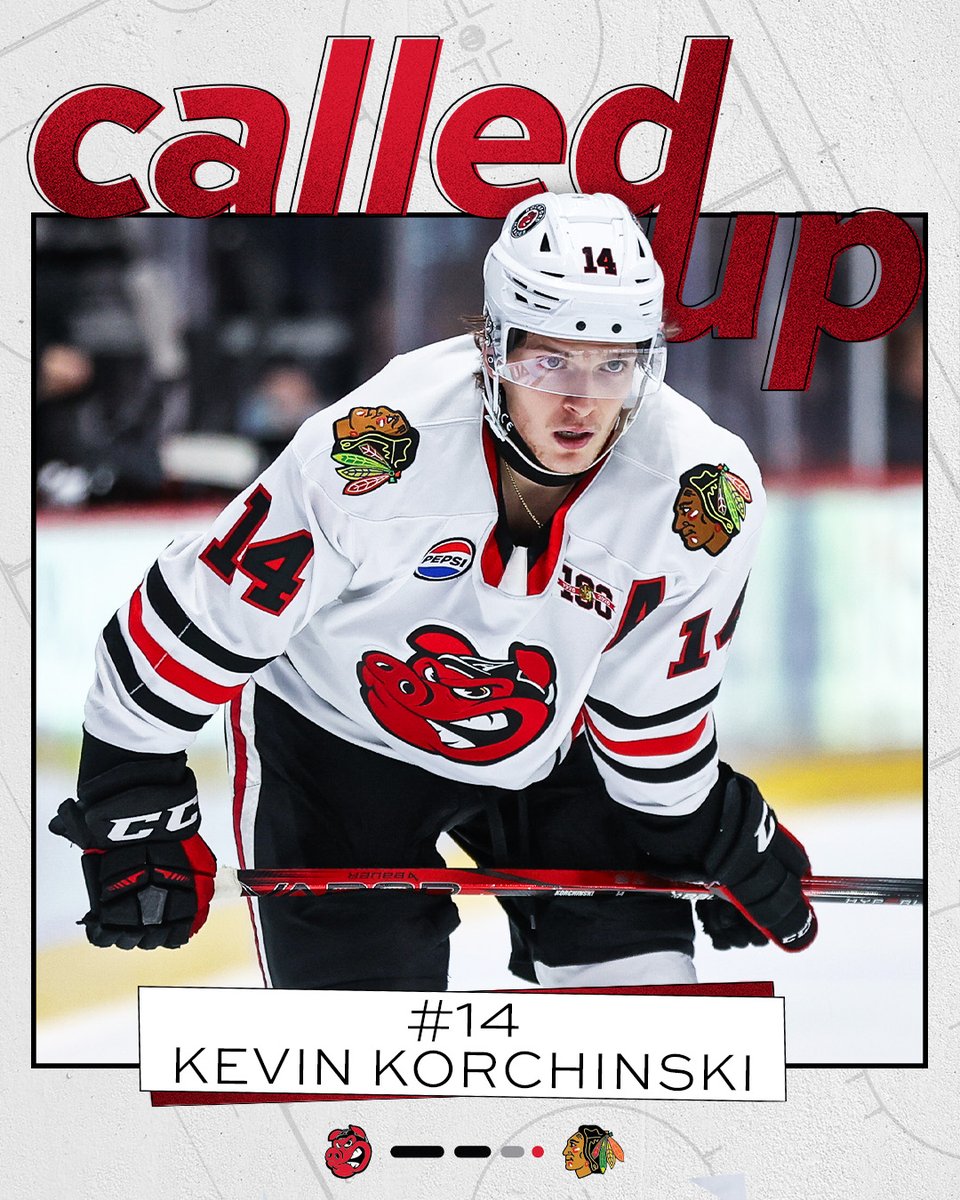 goicehogs's tweet photo. KORCH TO CHICAGO!!

The Chicago Blackhawks have recalled defenseman Kevin Korchinski.

📰: https://t.co/XwyHAXLWxR https://t.co/FimSTIkCgT