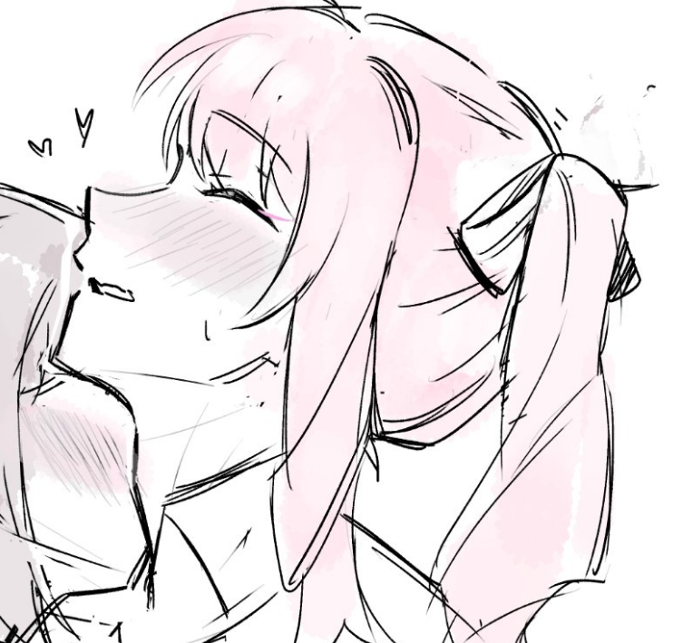 i think i enjoy drawing their neck ...👅