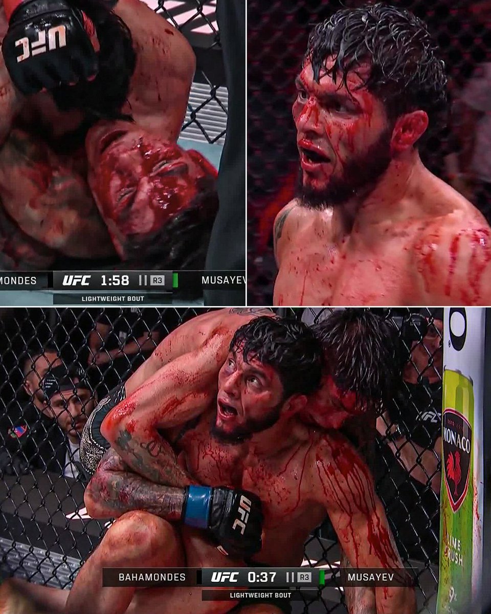 AzeriTimes's tweet image. Tofiq Musayev of 🇦🇿 gets the victory over Ignacio Bahamondes in a wild fight.