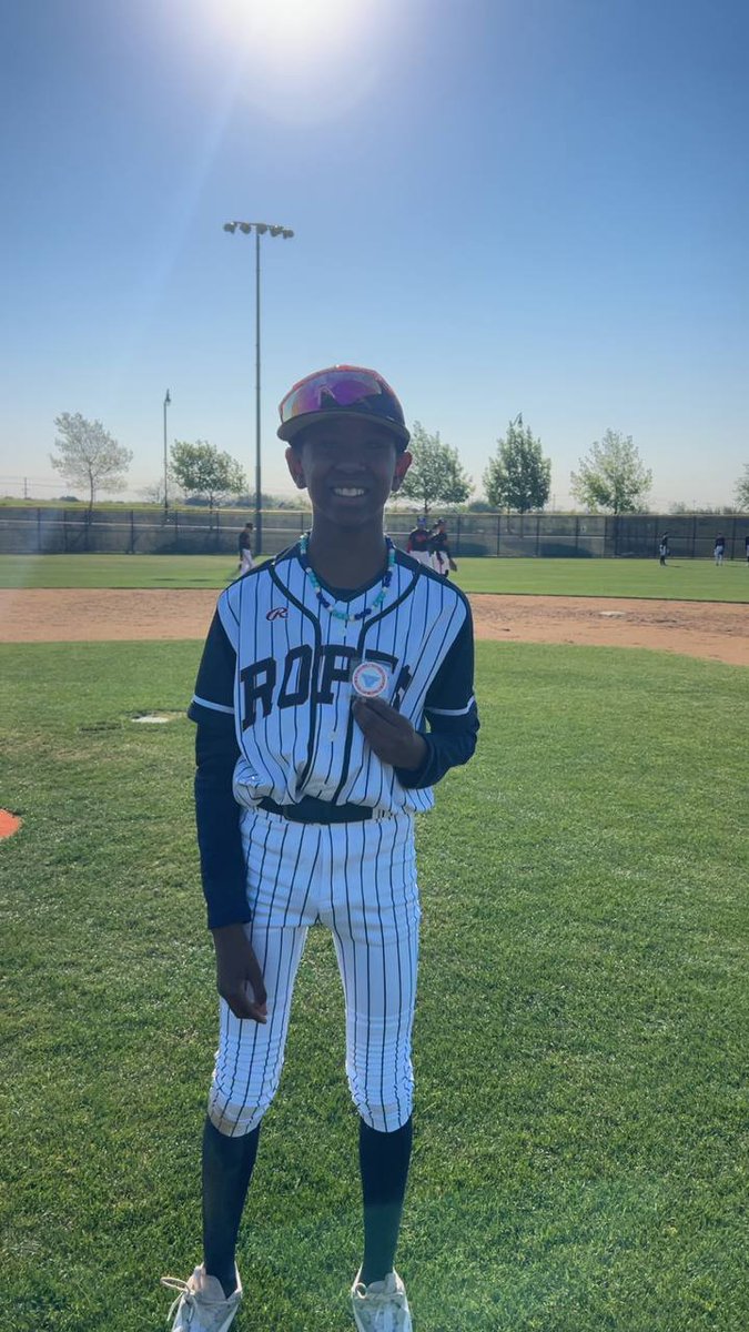 FiveToolYouth's tweet photo. F: @FrozenRopesTX 12u Robertson 6, Ropes 12u Nairn 3
PoG: Mason McDonald 2-2, 2B, 3 RBI

#FiveToolTexas20Championships https://t.co/6kCJGeanMs