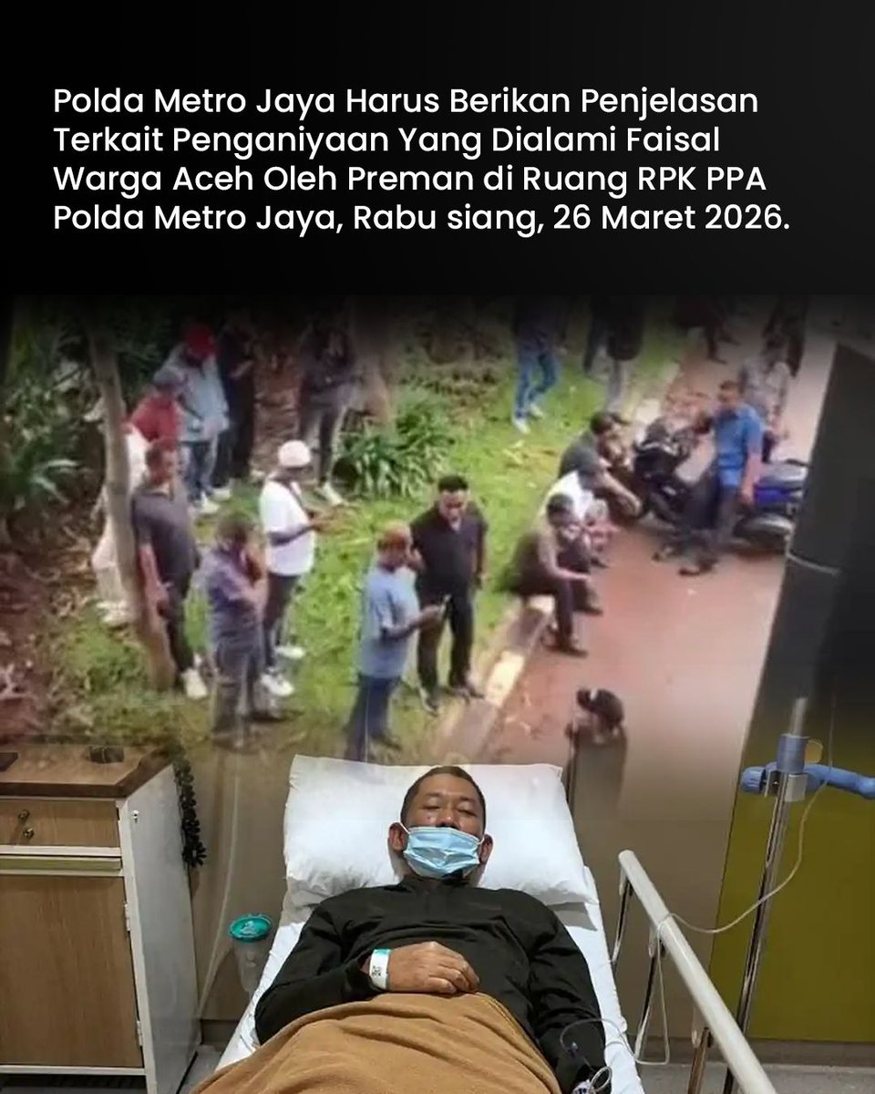 Semoga polda metro lgsung satset bresin mslh preman d ppa ini 🙏

#menuntutkeadilan #wargaaceh #poldametrojaya