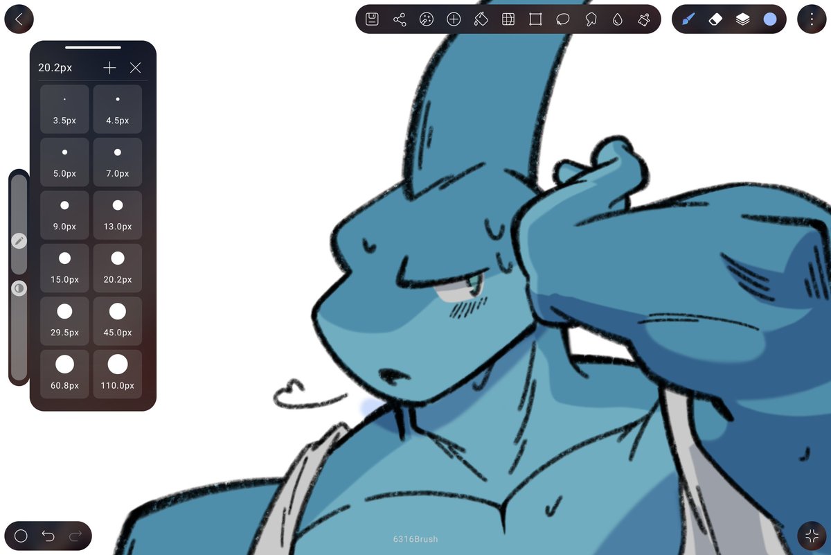 ZJ_Artz's tweet image. WIP :3

#Sketch #Muscle #Furry #Sharks

🦈🦈🦈