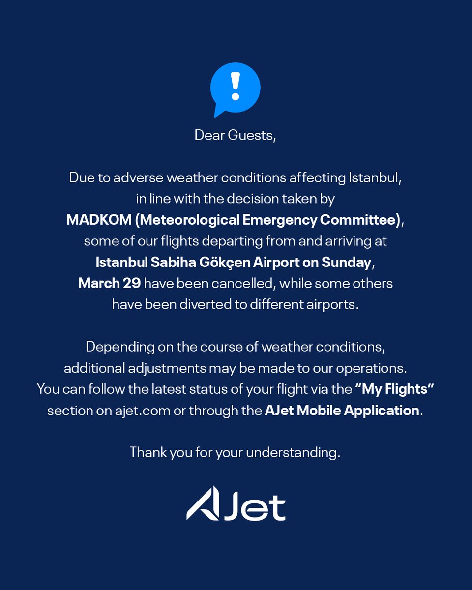 AJet Destek tweet media