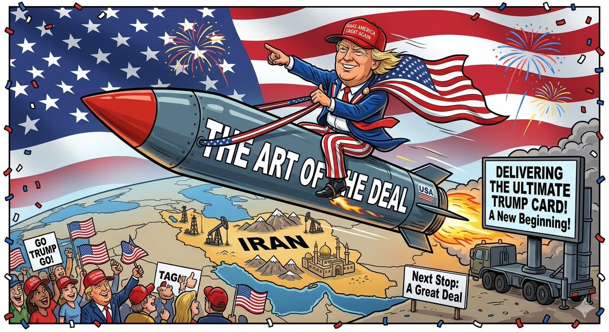 ThomasSmit4032's tweet image. "Rate this 'Art of the Deal' delivery 1-10!"
#Americfirst #SaveAmericaActNow @LauraLoomer