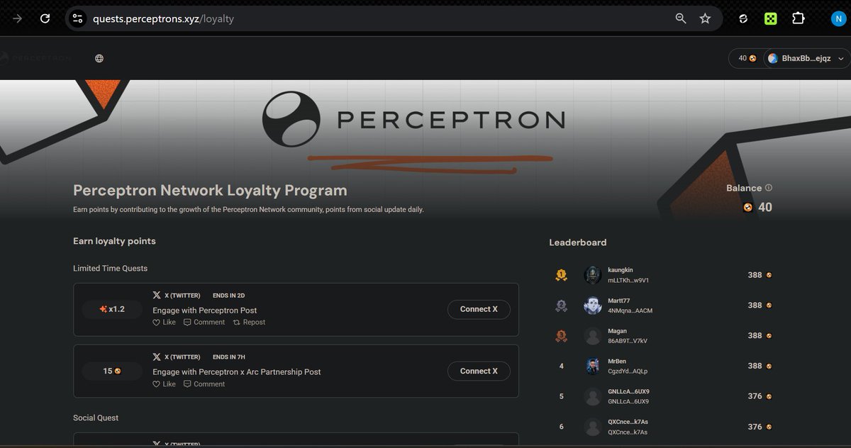 Deriirv's tweet photo. 🔥 @PerceptronNTWK  (Blockmesh) Loyalty Program Airdrop is now LIVE before TGE 🚀🔥

Link: https://t.co/QTNbMW9i4A

🔹 Open Link &amp; Connect Your Sol Wallet 
🔹 Complete Task &amp; Earn Points 
🔹 Do daily Task Earn More Points 

💰 More Points = More Rewards 
🔥 TGE Coming in Q2 2026 https://t.co/f9ehXqNrr2