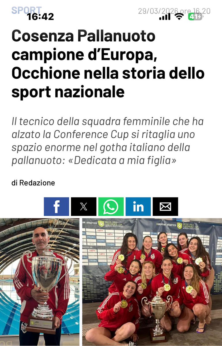 Posso dire che è un mio caro amico?
Lo dico. Palermitano.
Viva l'Italia, viva Palermo.
